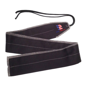 Enveloppe de force de soutien de poignet d'haltérophilie en coton 100% coton entraînement Fitness porter dragonne bandes d'haltérophilie de gymnastique - Product Image 1