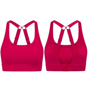 New Arrival High Support Backless Sports Bras for Women Crisscross Straps Spandex/Nylon Fitness Running Gym Yoga Custom Logo - Product Image 6