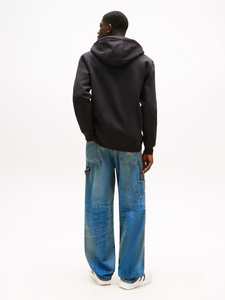 เสื้อมีฮู้ดผ้าฟลีซแบบเรียบง่ายเสื้อมีฮู้ดผ้าฟลีซผสมผ้าฝ้ายน้ำหนักเบาโลโก้ออกแบบได้ตามต้องการ - Product Image 5