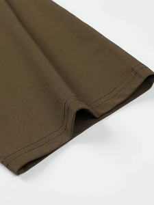 Camisetas de algodón 100% de calidad superior directas del fabricante para hombre, duraderas para uso en exteriores, 260 gramos de peso de tela - Product Image 5