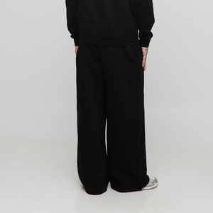 2025 New arrived 100% Cotton Relaxed Fit <b>Wide</b> <b>Leg</b> <b>Men's</b> Pants Winter Casual Wear Solid Color Heavyweight Custom Washed <b>Men</b> Pant - Product Image 3