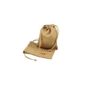 Lot de 2 sacs pochettes modernes en toile de jute avec nœud de corde disponibles en Inde, parfaits pour une utilisation polyvalente, sacs confortables, design élégant - Product Image 4