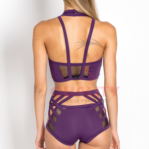 Traje de baile en Barra de entrenamiento y rendimiento, conjunto de colores personalizados para niñas y adultos, parte superior e inferior para fitness y espectáculos a la venta - Product Image 2