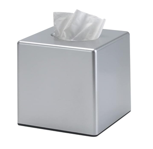 Caja de pañuelos personalizada de alta calidad de acero inoxidable soporte de cubierta de caja de pañuelos para accesorios de baño - Product Image 2