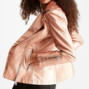 Nueva chaqueta de cuero de moda para mujer Chaqueta de cuero ajustada hecha en Pakistán Chaqueta de cuero - Product Image 2