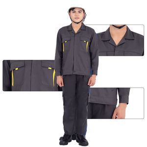 Conjunto de Uniforme Ropa de Trabajo Personalizar Diseño y logotipo Industria de Mantenimiento Industrial Transpirable Hombres y Mujeres-OEM/ODM - Product Image 1