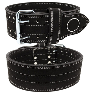 Ceinture de musculation personnalisable de 10 mm pour hommes et femmes, équipement de sécurité pour la remise en forme, matériau en cuir antidérapant, service OEM - Product Image 3