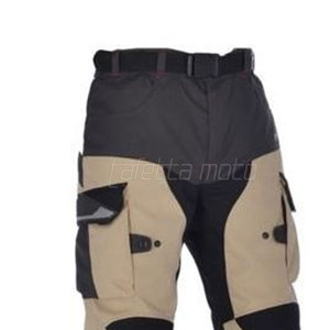 Pantalon de motard en textile respirant et imperméable de style cargo pour utilisation à moto, coupe droite, service OEM personnalisable, fabriqué au Pakistan - Product Image 2