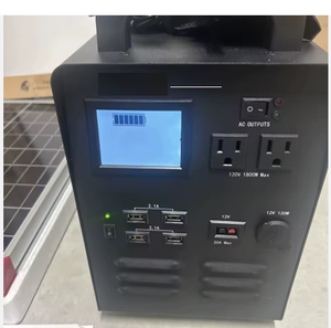 NOUVEAU générateur électrique 1800, neuf en boîte, avec panneau solaire, garantie Patriot Worldwide - Product Image 1