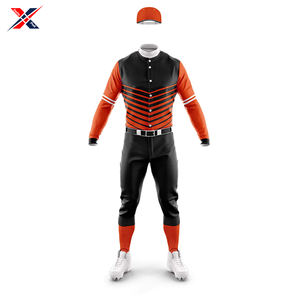 2025 nouveau Design Baseball uniforme meilleur tissu matériel Machine point longue durée porter pour adulte équipe taux abordable - Product Image 1