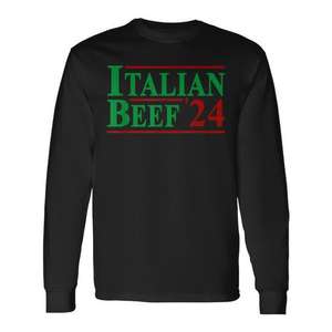Camiseta de Manga Larga '24 de la Marca Italian Beef, Ropa Promocional - Product Image 1