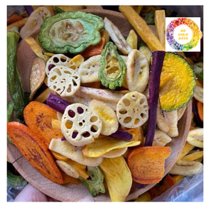 VF Mixed Crispy Frutos secos Snack Jackfruit Mango Banana Piña Vietnam Export - Product Image 4