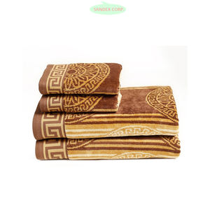 ผ้าขนหนูคอลเลกชั่นใหม่ล่าสุดผ้า100% กการ์ดผ้าคอตตอนสำหรับอาบน้ำอเนกประสงค์ - Product Image 1