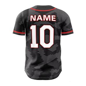 Maillots et pantalons de baseball et de softball personnalisés pour équipes adultes - Uniformes de sublimation respirants 100% polyester - Product Image 4