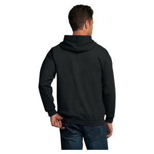 Personalizado 500 Gsm 400gsm Tela Hombres Sudaderas Algodón En Blanco Casual Sudadera con capucha de gran tamaño de impresión en relieve logotipo para Unisex - Product Image 5