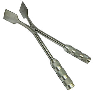 Épandeur de plâtre Haglund, pièce de travail manuelle, courbe droite, 280 mm de long, acier inoxydable chirurgical, instruments certifiés CE - Product Image 1