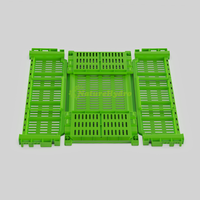 Plastic oogstmand Opvouwbare mand voor fruit en aardbeien Fruitmand met handvat Plastic plukmand