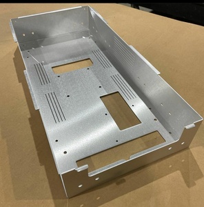 ชิ้นส่วนงานผลิตแผ่นโลหะตัดตามสเปคชิ้นส่วนงานผลิตตามสั่งผลิตตามแบบอะลูมิเนียม - Product Image 2