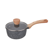 Set Peralatan Masak Panci Satu Anti Lengket Berlapis Granit Marmer Berkualitas Tinggi