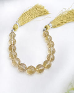 ลูกปัด AAA ทรงเหลี่ยมเพชรพลอยเบียร์น้ำผึ้งธรรมชาติสำหรับการทำเครื่องประดับอัญมณี - Product Image 1