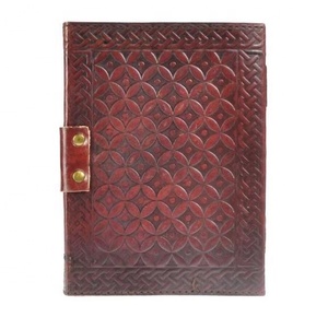 วินเทจ triquetra celtic knots วารสารหนังผูกกับสลักด้ายเย็บผ้าสำหรับการเดินทางสมุดไดอารี่หรือสมุดบันทึก - Product Image 2