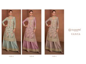 Traje Salwar Kameez con Bordado Étnico Indio de Maruti Fashion, con Dupatta, para Bodas, en Chinon Bordado, para Todas las Temporadas - Product Image 5