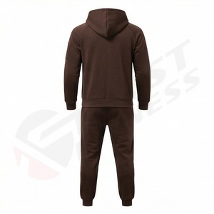 Conjunto Deportivo de Invierno Personalizado con Logotipo Reflectante, Sudadera con Capucha Transpirable de Forro Polar Técnico, 100% Poliéster - Product Image 2