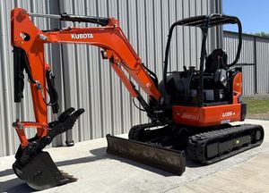 Kubota กระปุกเกียร์ไฮดรอลิกมอเตอร์เกียร์ไฮดรอลิกแบบด้านหน้ารถตักดินแบบ U35-4ที่มีประสิทธิภาพปั๊มแบริ่งเครื่องยนต์มอเตอร์เกียร์ PLC - Product Image 3