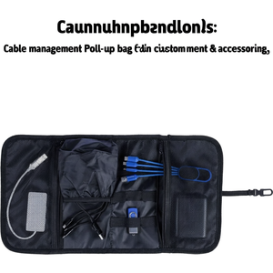 Borsa Avvolgibile per Gestione Cavi per Merchandising Personalizzato - Product Image 3