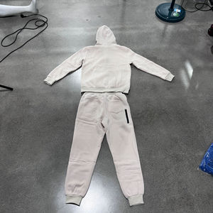 Conjuntos Deportivos de Alta Calidad para Hombre con Capucha, Sudaderas con Cremallera Resistente, Pantalones Deportivos, Ropa de Entrenamiento para Otoño e Invierno, Trajes Personalizados - Product Image 3