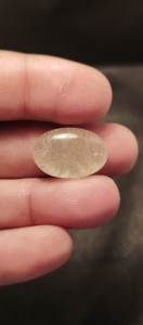 Cabochons de quartz rutile doré les plus vendus, cristal de forme ovale, pendentif en quartz rutilé pour cadeaux - Product Image 6