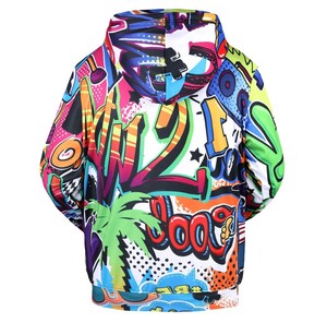 Prix d'usine en gros hiver nouvelle mode fermeture éclair de haute qualité hommes poids lourd personnalisé solide à capuche tricoté coton mélangé - Product Image 2