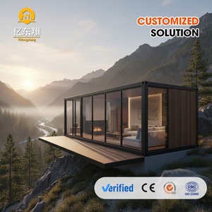 Maison conteneur préfabriquée moderne de 20 pieds, <span class=keywords><strong>en</strong></span> kit, espace de travail modulaire pour les freelancers et les professionnels - Product Image 1