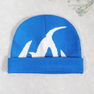 Popular sombrero de punto Jacquard para adultos nuevo patrón de bordado de llama moda de calle de invierno para ciclismo al aire libre - Product Image 6