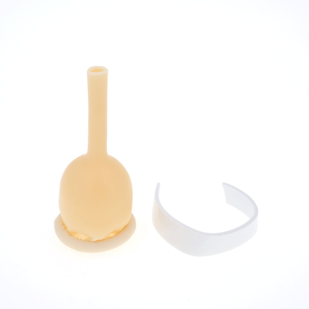 CE/ISO Medmount Skin Friendly Latex Condom Male External Catheter with Medical Dialysis Paper Bag