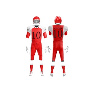 Wholesale Customized American Football Uniforms Breathable Youth and Adult Sportswear Jersey Custom Logo Print - Product Image 1