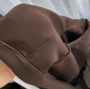 ชุดจ็อกเกอร์สไตล์ลำลองสำหรับผู้หญิง เสื้อฮู้ดดี้โอเวอร์ไซส์พร้อมกางเกงขายาวผ้าฝ้ายหนานุ่ม ระบายอากาศได้ดี เหมาะสำหรับทุกเพศ - Product Image 6