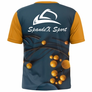 Camiseta de Hombre de Alta Calidad, Sublimación Completa, Tejido Personalizado, Logotipo Personalizado, Manga Corta, Ecológica, Entrega Rápida - Product Image 1