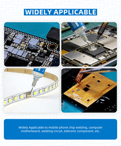 Pasta de Soldadura Sin Halógenos FORWARD para Reparación de Chips de CPU de Computadora y Teléfono Móvil, No Conductora, para Soldadura de Componentes de Circuito de Placa Base - Product Image 4
