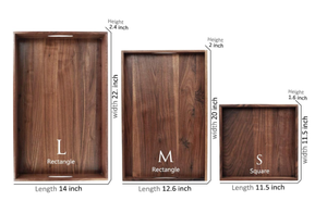 Plateau et assiettes de service à sushi en bois d'acacia de forme rectangulaire Plateau à dessert de style simple pour grossiste de cuisine de restaurant - Product Image 3