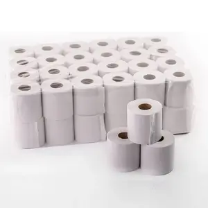 Geheel Schone Toiletrollen Pakje 45 Rollen | Papier Blanc | Gerecycled Bruin Tissuepapier