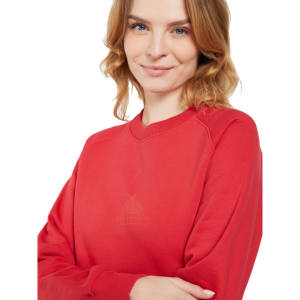 Nueva Llegada, Sudadera de Cuello Redondo para Mujer, Venta al por Mayor, 100% Algodón, Tejido de Punto Cómodo, Liso, Estampado 3D, Invierno, Frente - Product Image 5