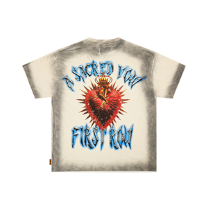 Camiseta FIRST ROW, Entrega Rápida, con Pedrería, Moda Urbana para Hombre, de Alta Calidad, Producto Nuevo y Moderno - Product Image 2