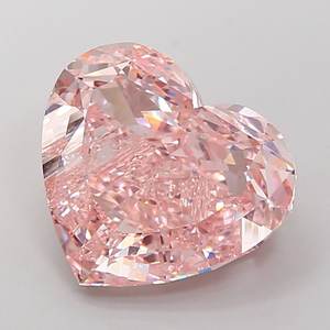 Diamant rose intense fantaisie de 10,53 ct VS1 cultivé en laboratoire - Product Image 1