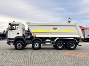 รถบรรทุกดัมพ์มือสอง ปี 2018 รุ่น G450 ขับเคลื่อน 8x4 เครื่องยนต์ดีเซล เกียร์อัตโนมัติ ความจุ 40 ตัน รถบรรทุกมือสองสำหรับงานวิศวกรรมขนส่ง รถดัมพ์ - Product Image 4