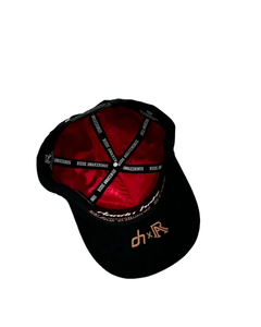 2025ใหม่หมวกเบสบอลลายทแยง5แผงผ้าฝ้ายวินเทจหมวกผ้าสักหลาดหมวกทรูเกอร์ปักตาข่ายทำจากยุโรปสหรัฐอเมริกา - Product Image 4