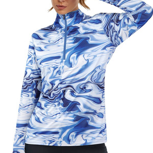 Sudadera con cuello levantado, manga larga, tela de poliéster, ropa informal, sudadera transpirable antiarrugas y sudaderas con capucha para mujer - Product Image 3