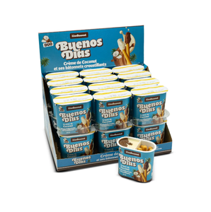 Buenos Dias Bâtonnets Grissini fourrés à la crème de noix de coco 24x55g, Snack polonais de qualité supérieure avec centre de crème de noix de coco sucrée, Export - Product Image 5