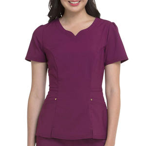 Conjuntos de Uniformes Médicos Transpirables y Suaves con Logotipo Personalizado, Conjuntos de Uniformes de Enfermería Elásticos para Doctoras y Hospitales para Mujer - Product Image 6
