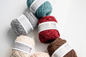 ไหมพรมขนแกะเนื้อละเอียด (45ก.) สำหรับถักโครเชต์ผ้าไนลอนขนแกะเนื้อนุ่มจากเกาหลีใต้ - Product Image 5